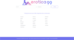 Desktop Screenshot of erotica99.com
