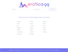 Tablet Screenshot of erotica99.com